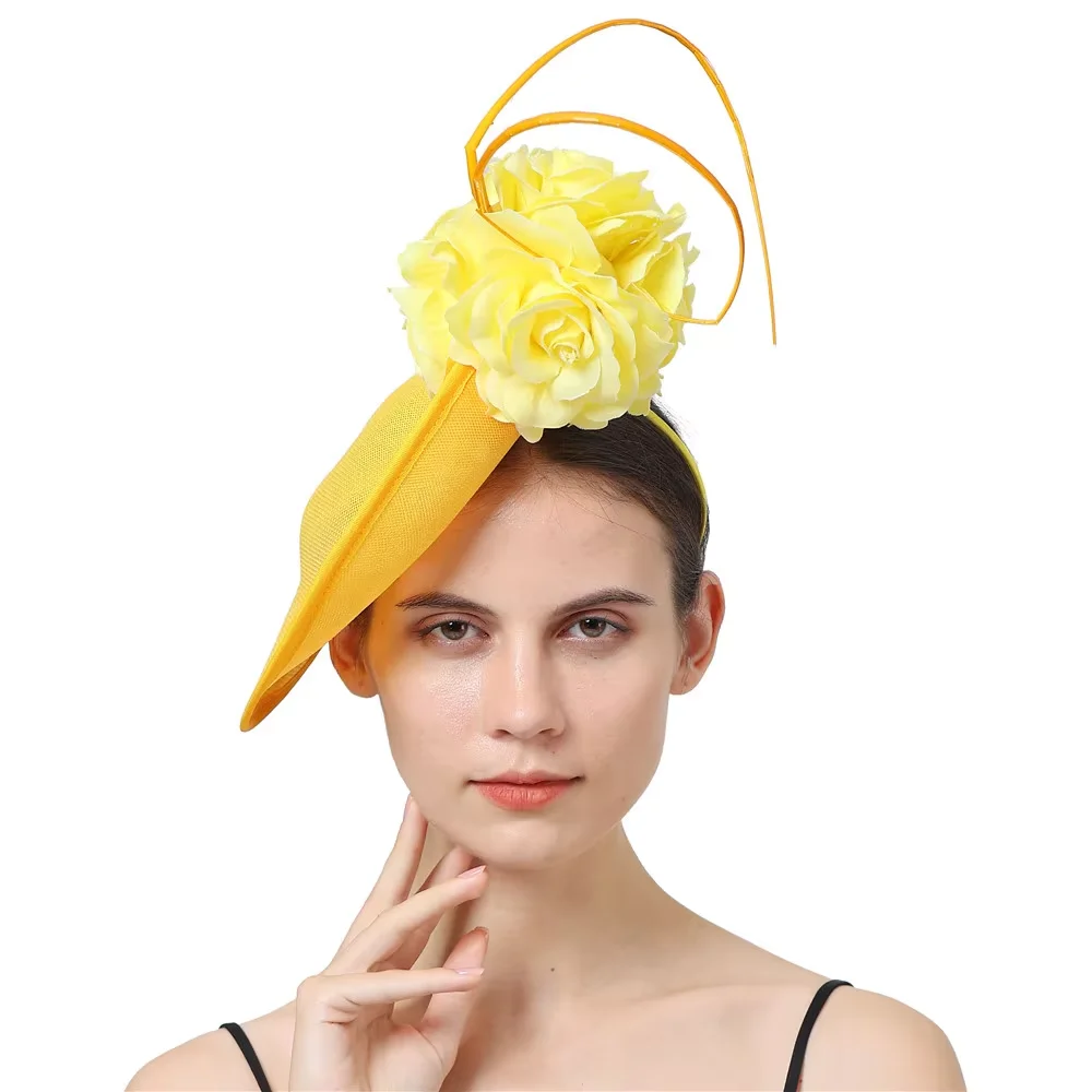 Black Flower Big Fascinators Hat Women Handmade Headwear Imitation Sinamay Elegant Ladies Big Fascinators Headband Accessories
Black Flower Big Fascinators Hat Women Handmade Headwear Imitation Sinamay Elegant Ladies Big Fascinators Headband Accessories