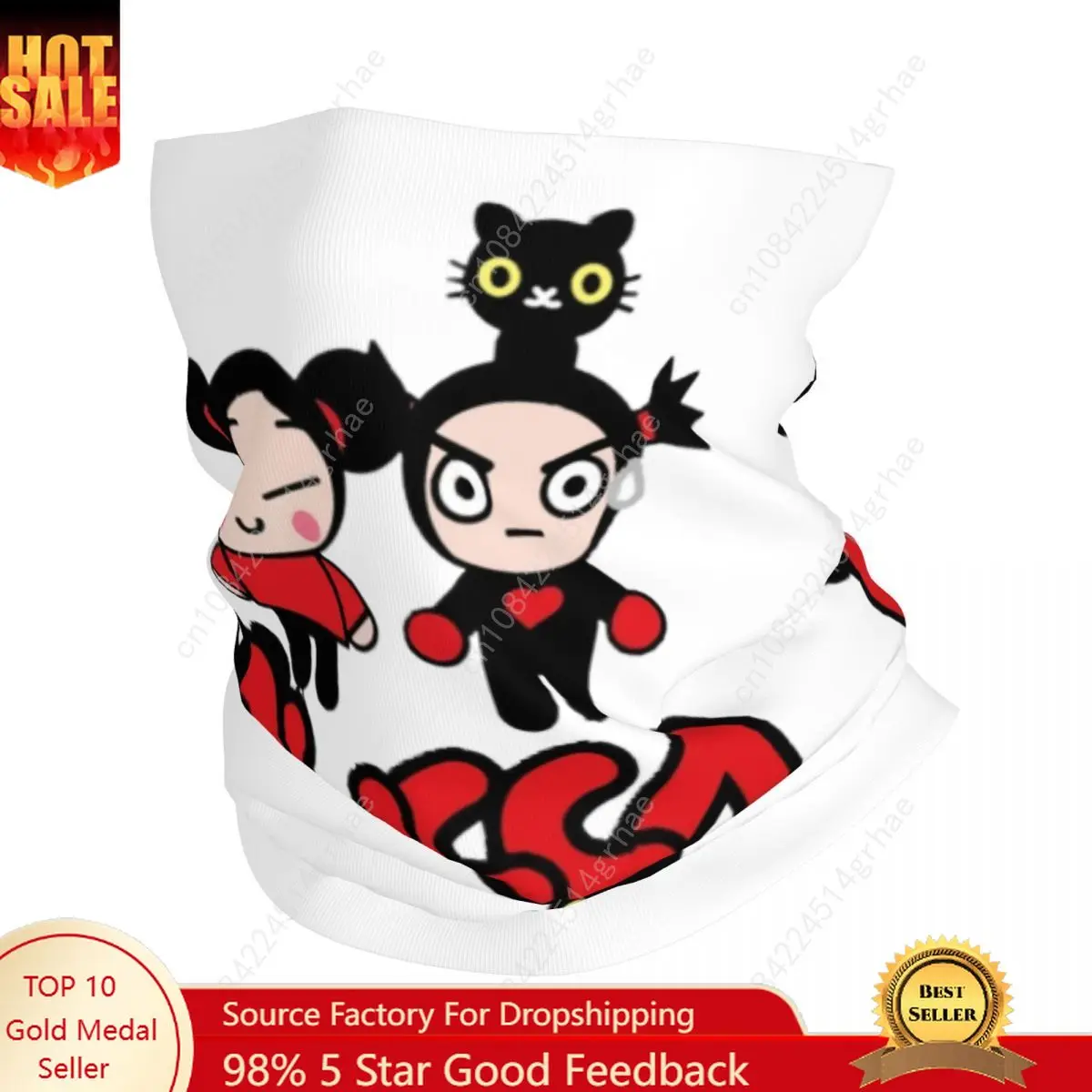 Pucca And Garu Bandana Neck Gaiter Printed Wrap Scarf Warm FaceMask Hiking Fishing For Men Women Adult Winter
Pucca And Garu Bandana Neck Gaiter Printed Wrap Scarf Warm FaceMask Hiking Fishing For Men Women Adult Winter