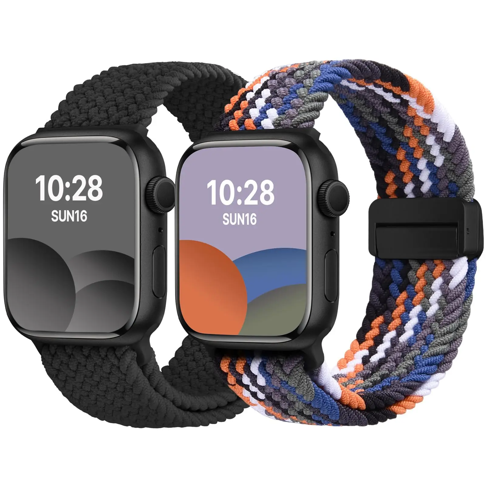 2Pcs Braided Strap 2026 - Compatible with Apple Watch 40 mm 41 mm 42 mm 38 mm 45 mm 46 mm for iWatch SE 3 2, Series 11 10 9 8 7
2Pcs Braided Strap 2026 - Compatible with Apple Watch 40 mm 41 mm 42 mm 38 mm 45 mm 46 mm for iWatch SE 3 2, Series 11 10 9 8 7