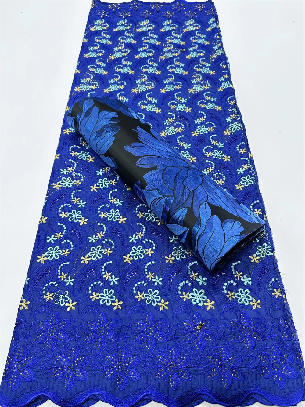 5 Yard Skin Eyelet Stones Cotton Swiss Voile Lace In Switzerland Mix 2 Pcs SEGO Headtie African Hairtie Head Wrapper CT1564
5 Yard Skin Eyelet Stones Cotton Swiss Voile Lace In Switzerland Mix 2 Pcs SEGO Headtie African Hairtie Head Wrapper CT1564