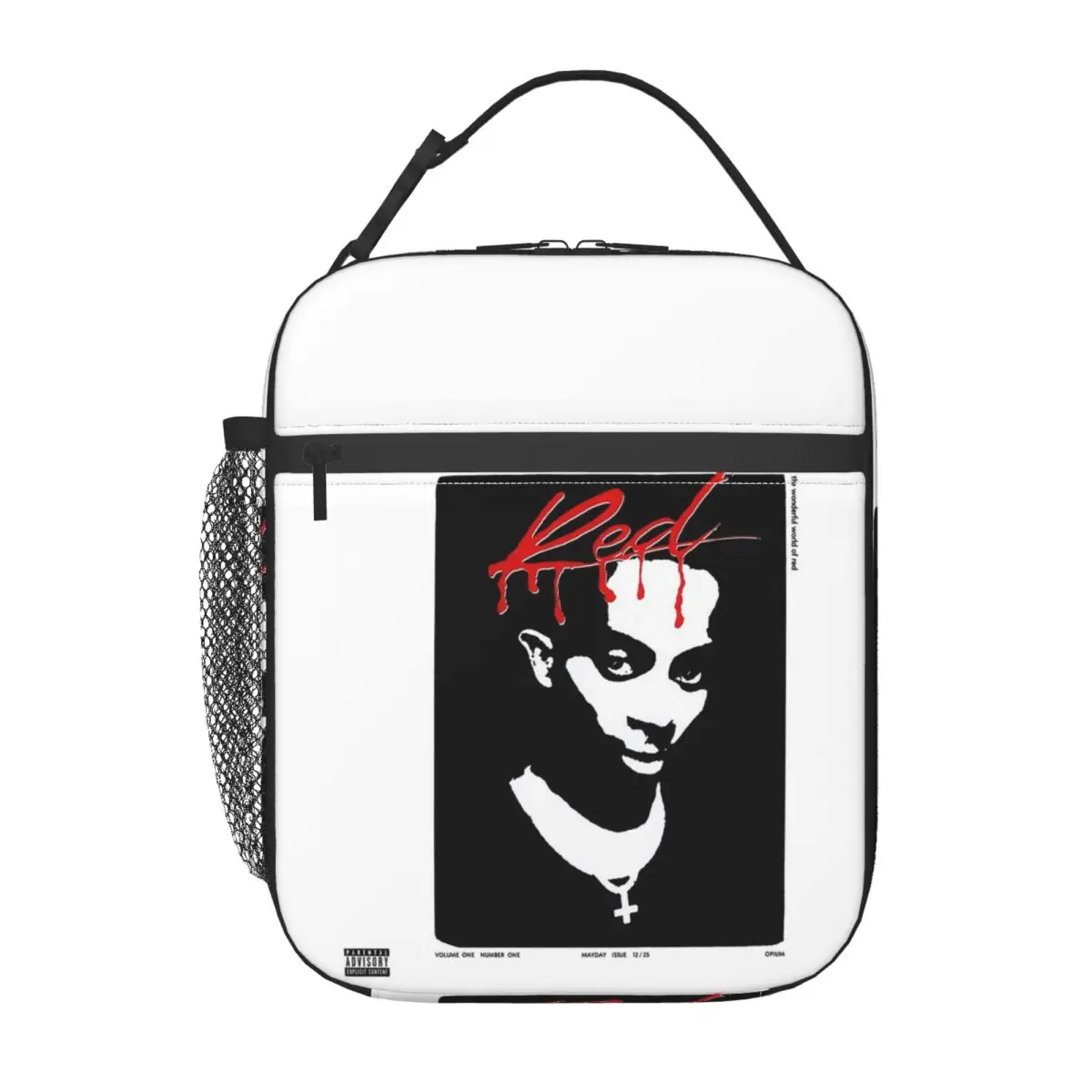 Изолированная сумка для обеда Playboi Carti Whole Lotta Red Album Cove для женщин и детей, портативная термосумка для еды
Изолированная сумка для обеда Playboi Carti Whole Lotta Red Album Cove для женщин и детей, портативная термосумка для еды