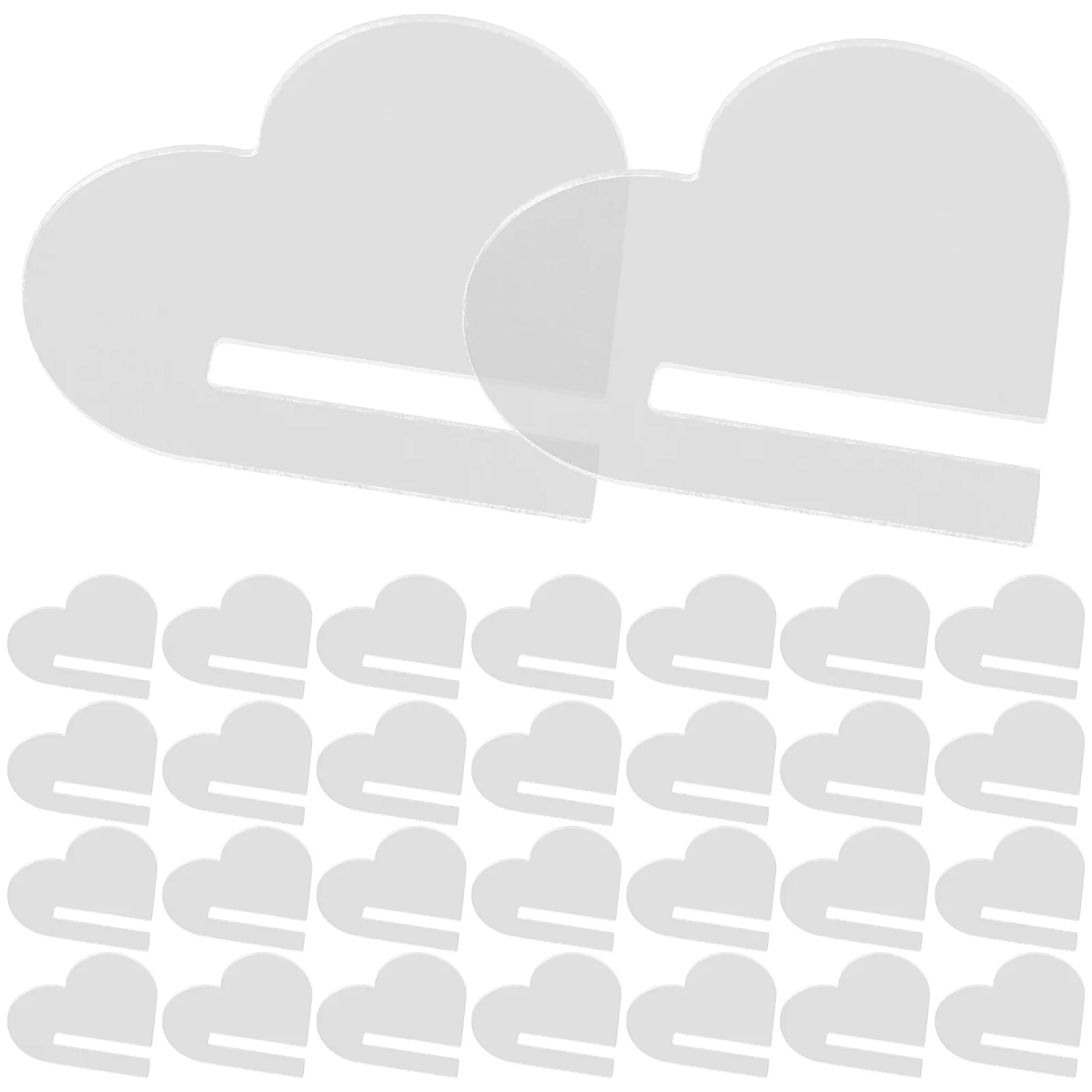 30pcs Heart Shaped Drink Labels Transparent Acrylic Reusable Glass Markers Party Supplies Valentine Home Bar Decorations
30pcs Heart Shaped Drink Labels Transparent Acrylic Reusable Glass Markers Party Supplies Valentine Home Bar Decorations