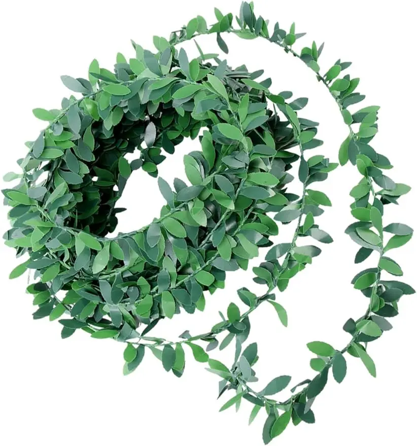 7.5m Artificial Green Vines Garland Ivy Garland Fake Artificial Green Leaves Simulated Vine for Wedding Party Room Wall Decor
7.5m Artificial Green Vines Garland Ivy Garland Fake Artificial Green Leaves Simulated Vine for Wedding Party Room Wall Decor
