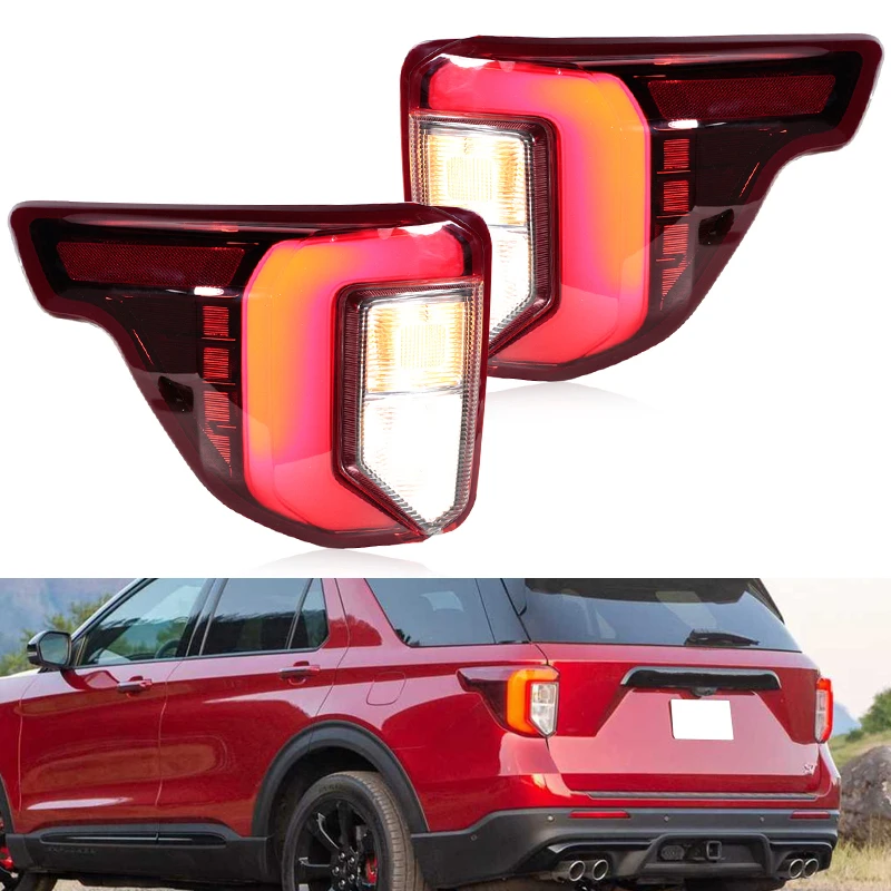 For Ford Explorer ST 2020 2021 2022 2023 LED Rear Tail Light Siganl Lamp Driving Lamp Taillight Assembly Exterior Accessories
For Ford Explorer ST 2020 2021 2022 2023 LED Rear Tail Light Siganl Lamp Driving Lamp Taillight Assembly Exterior Accessories