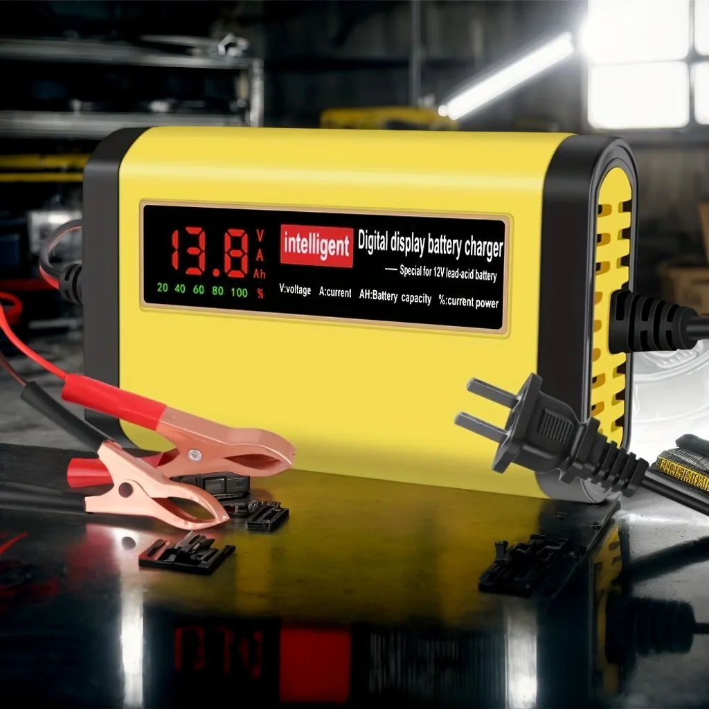 2A 3-ступенчатое автоматическое зарядное устройство для автомобильного аккумулятора - интеллектуальное зарядное устройство с свинцово-кислотным гелем AGM
2A 3-ступенчатое автоматическое зарядное устройство для автомобильного аккумулятора - интеллектуальное зарядное устройство с свинцово-кислотным гелем AGM