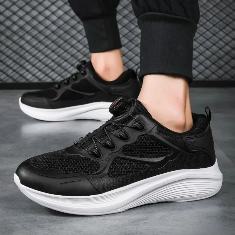 Men's Racing Road Running Shoes Ultra Light Yarn frame mesh surface Breathable Sports Shoes Men Walking Casual Jogging sneakers
Men's Racing Road Running Shoes Ultra Light Yarn frame mesh surface Breathable Sports Shoes Men Walking Casual Jogging sneakers