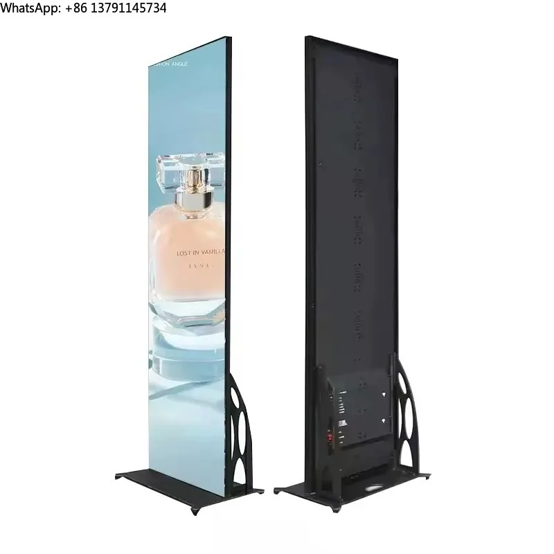LED Digital Advertising Poster Display P1.86 P2.5 Indoor Movable Wifi Controlled Commercial LED Poster Screen
LED Digital Advertising Poster Display P1.86 P2.5 Indoor Movable Wifi Controlled Commercial LED Poster Screen