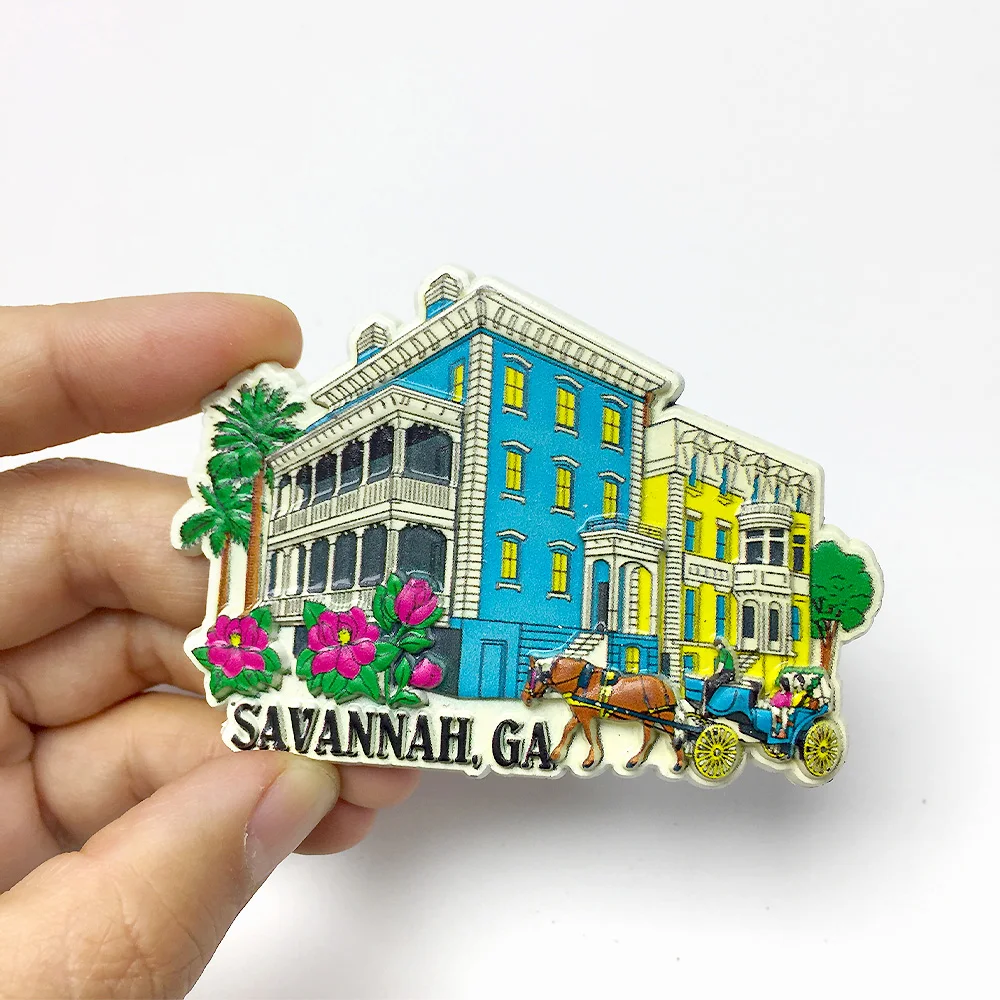Resin material Savannah refrigerator magnet - Colorful architectural landscape decorative magnet - Home and kitchen decoration i
Resin material Savannah refrigerator magnet - Colorful architectural landscape decorative magnet - Home and kitchen decoration i