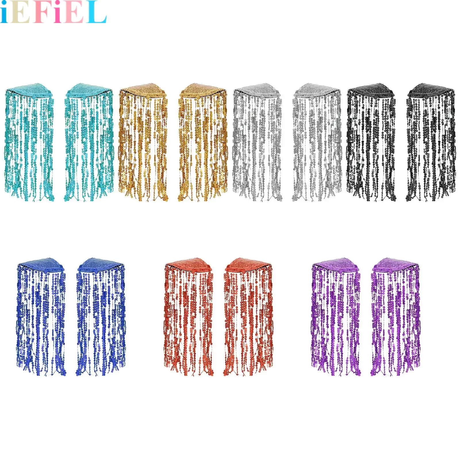 Women Men 1 Pair Shiny Tassel Sequins Epaulet Shoulder Badge for Clothes Punk Coat Tassel Shoulder Patches Clips Appliques
Women Men 1 Pair Shiny Tassel Sequins Epaulet Shoulder Badge for Clothes Punk Coat Tassel Shoulder Patches Clips Appliques