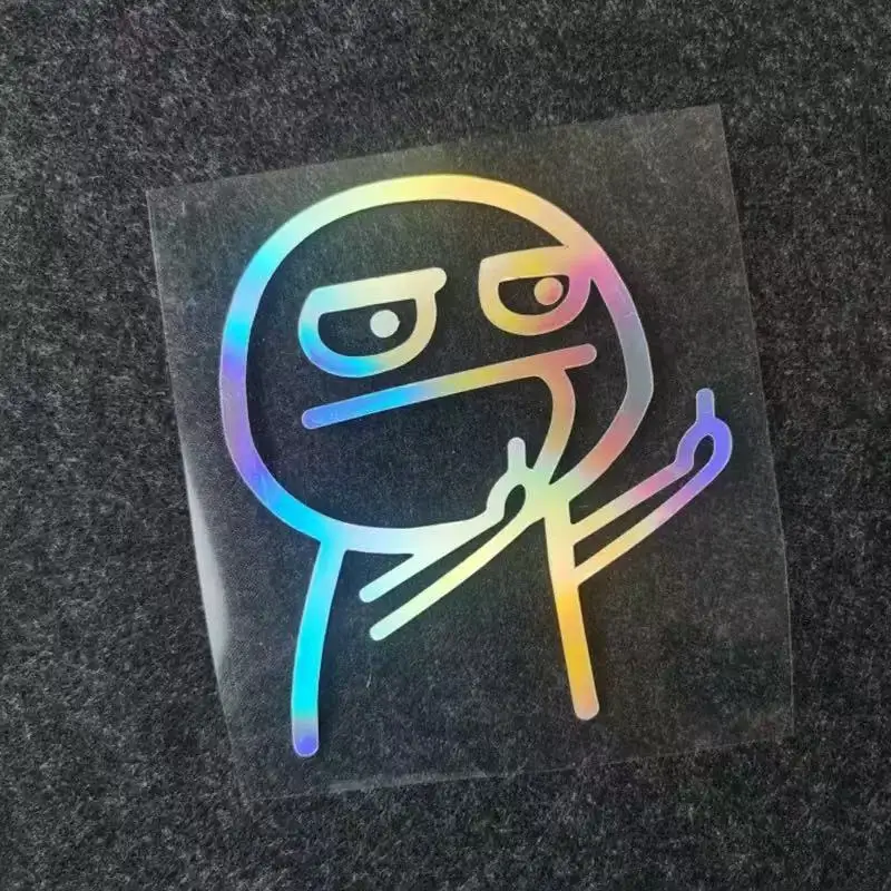 1PC Funny Middle Finger Car Sticker Taunt Despise Cartoon Reflective Body Decal Creative Auto Personality Decoration
1PC Funny Middle Finger Car Sticker Taunt Despise Cartoon Reflective Body Decal Creative Auto Personality Decoration