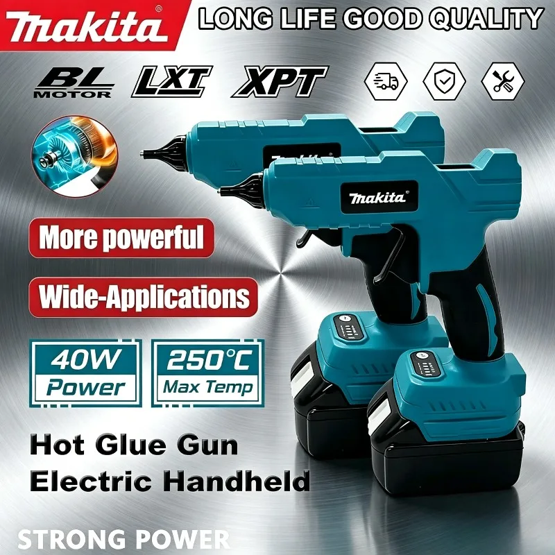Makita Cordless Electric Handheld Repair DIY Hot Melt Welding Hot Air Gun Anti-scald NozzleTool Hot Glue Gun
Makita Cordless Electric Handheld Repair DIY Hot Melt Welding Hot Air Gun Anti-scald NozzleTool Hot Glue Gun