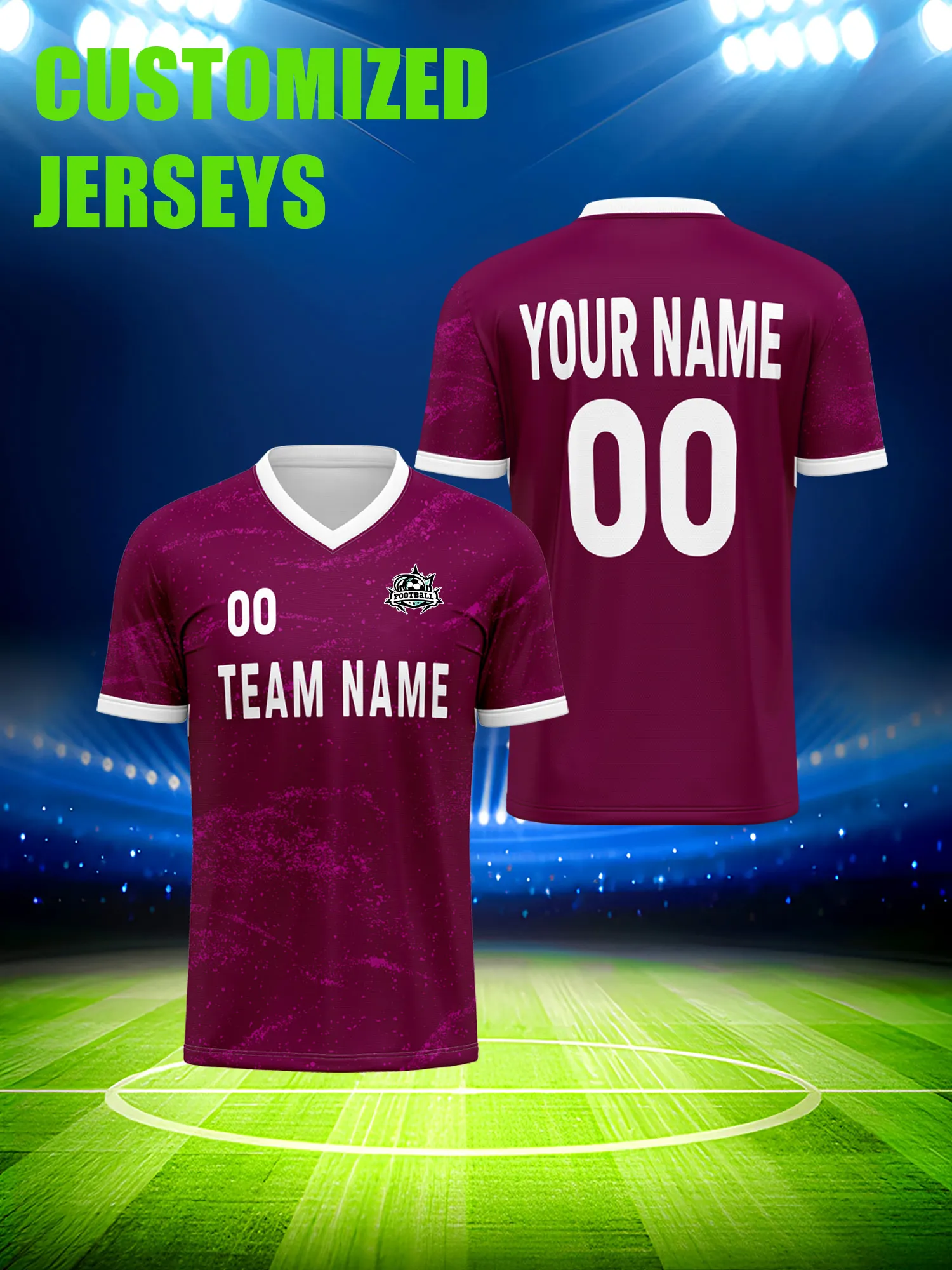 Футбольная форма на заказ с индивидуальным изображением, номером и именем, тренировочная одежда для игроков, для тренировок и соревнований.
Футбольная форма на заказ с индивидуальным изображением, номером и именем, тренировочная одежда для игроков, для тренировок и соревнований.