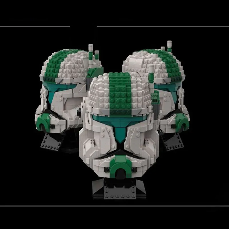 886 шт. MOC научно-фантастический фильм (ЗВЕЗДЫЙ БАТЛ) клон Commando Fixer шлем серии строительные блоки модель фестиваль детский подарок
886 шт. MOC научно-фантастический фильм (ЗВЕЗДЫЙ БАТЛ) клон Commando Fixer шлем серии строительные блоки модель фестиваль детский подарок