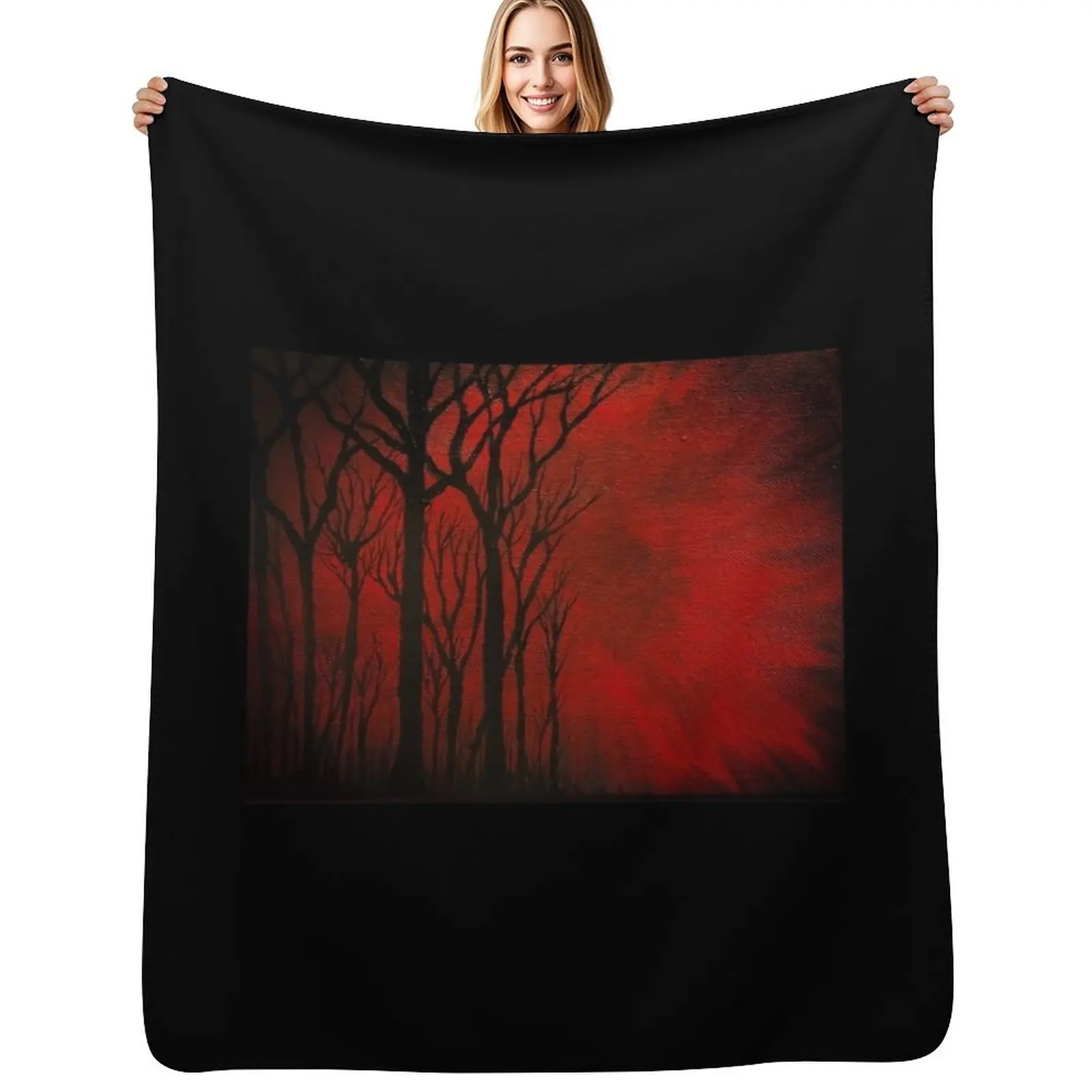 The Last Moments Of Day At The Forest Edge Throw Blanket Spring Fall Cozy Throw Blanket for Couch
The Last Moments Of Day At The Forest Edge Throw Blanket Spring Fall Cozy Throw Blanket for Couch
