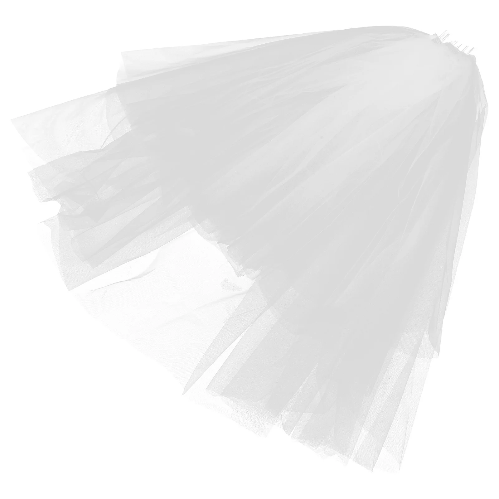 Bride Wedding Veil Double Layer Lightweight Romantic Bridal Hair Accessory Comb Style White Wedding Veil for Bride
Bride Wedding Veil Double Layer Lightweight Romantic Bridal Hair Accessory Comb Style White Wedding Veil for Bride