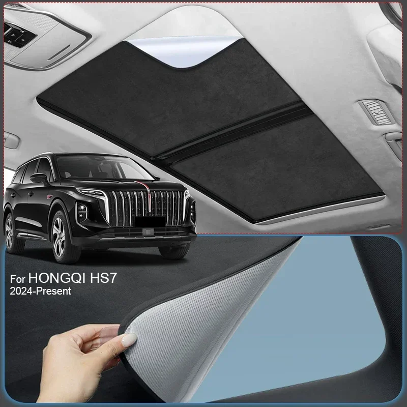 Car Suede Fabric Anti-uv For HONGQI HS7 2024-Present Electrostatic Adsorption Sunroof Sunshade Auto Heat Insulation Skylight
Car Suede Fabric Anti-uv For HONGQI HS7 2024-Present Electrostatic Adsorption Sunroof Sunshade Auto Heat Insulation Skylight