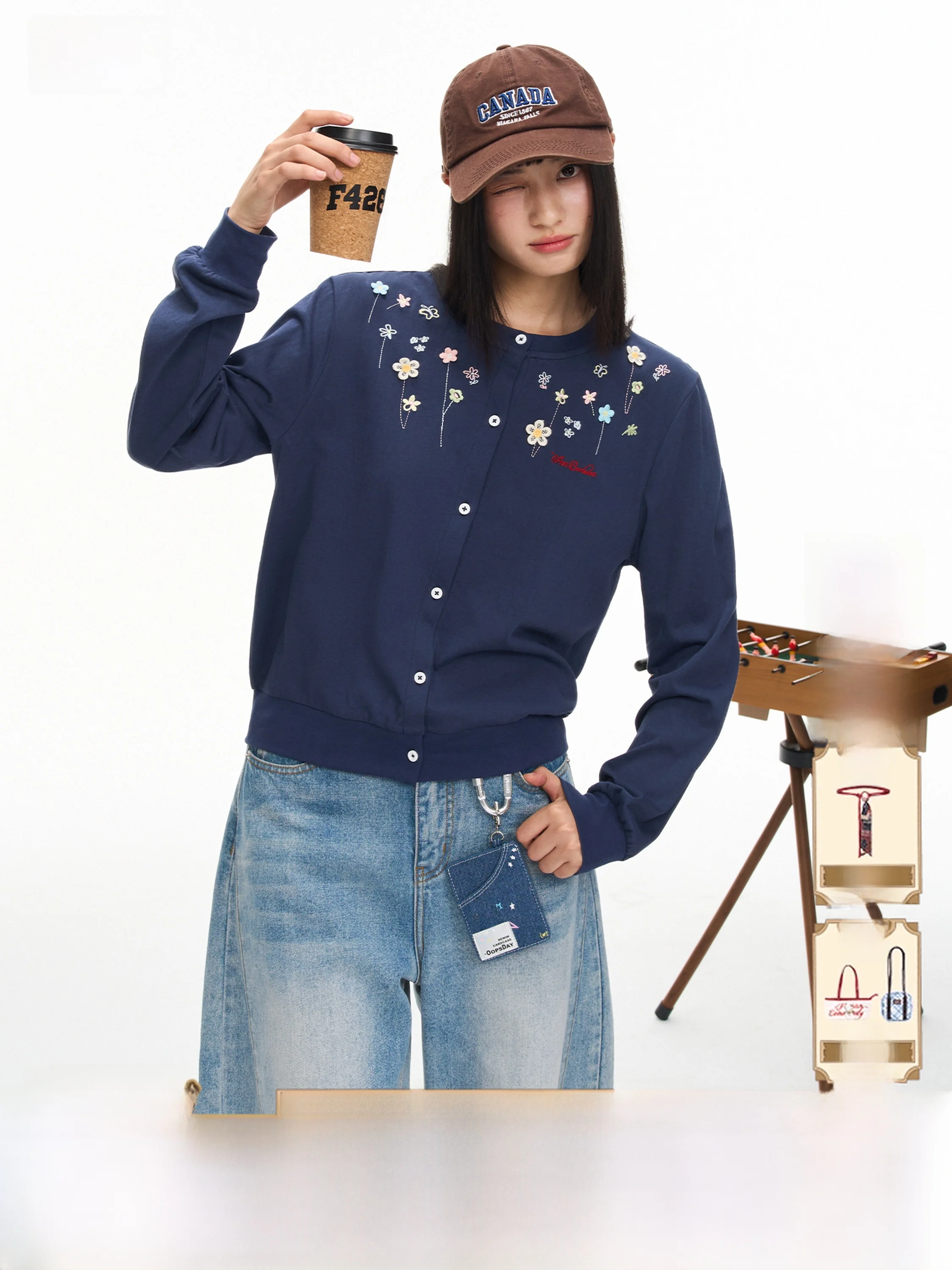 F426 Store Lightweight Breathable round Neck Long Sleeve Embroidered Flower Cover up Knitwear Casual Summer New Arrival
F426 Store Lightweight Breathable round Neck Long Sleeve Embroidered Flower Cover up Knitwear Casual Summer New Arrival