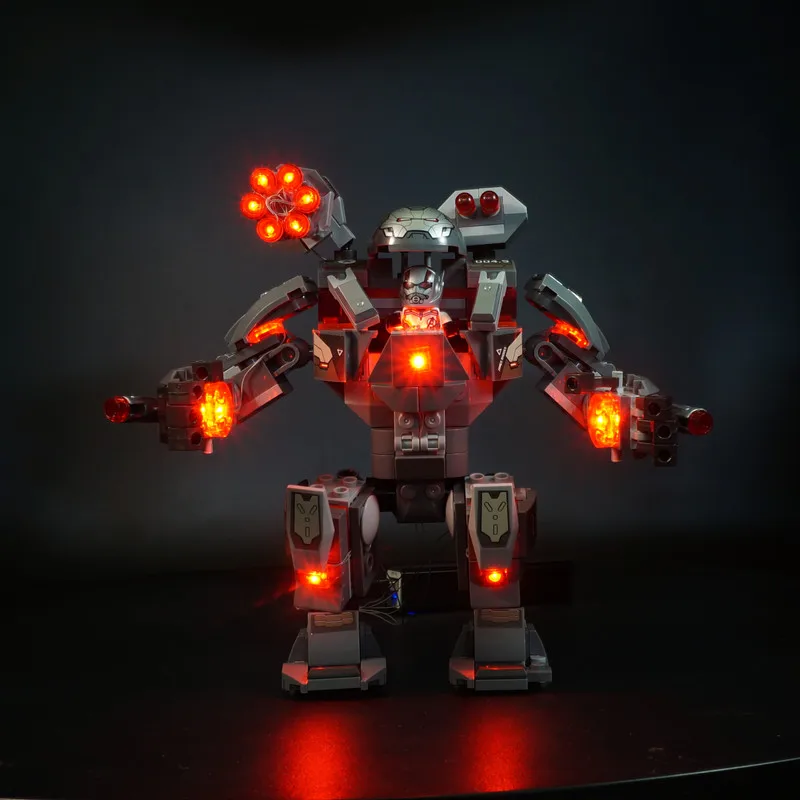 LED Lighting Set Suitable for LEGO War Machine Buster 76124(Not Including Building Blocks)
LED Lighting Set Suitable for LEGO War Machine Buster 76124(Not Including Building Blocks)