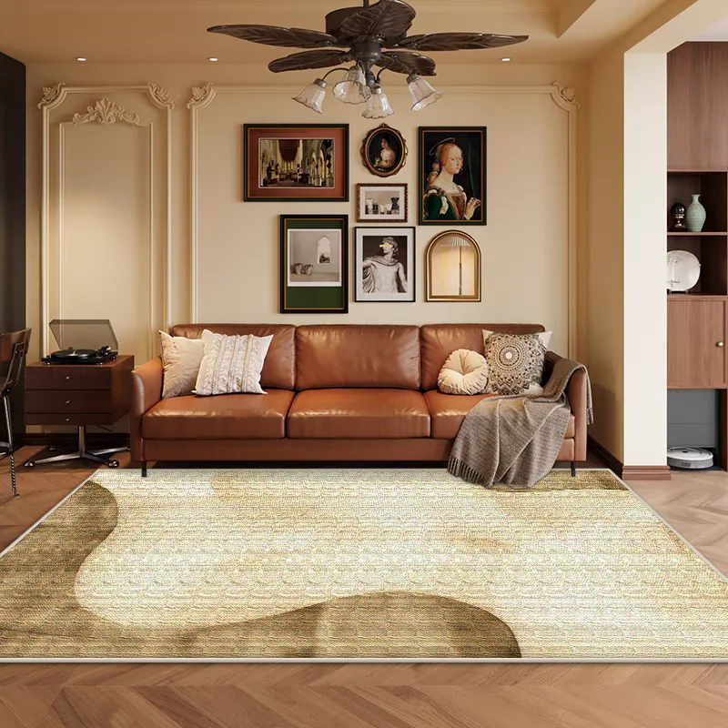 Beige Minimalist Area Rug for Living Room Large Soft Non-Slip Floor Mat Machine Washable Home Decor
Beige Minimalist Area Rug for Living Room Large Soft Non-Slip Floor Mat Machine Washable Home Decor
