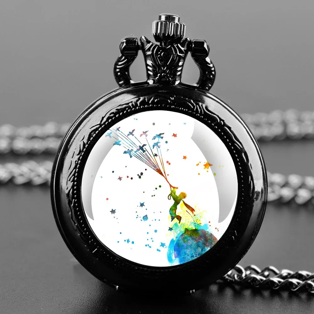 Personalized Creative Prince Dome Pocket Watch Arabic Numerals Dial Vintage Men Women Necklace Pendant Clock Best Gift for Kids
Personalized Creative Prince Dome Pocket Watch Arabic Numerals Dial Vintage Men Women Necklace Pendant Clock Best Gift for Kids