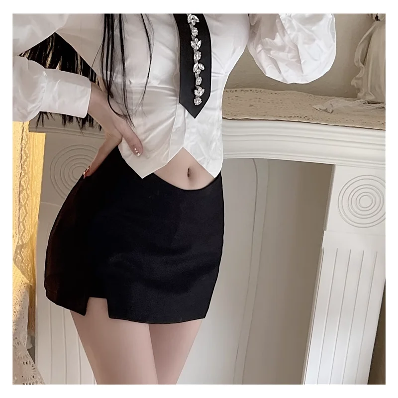 2026 Autumn New Pure Color Skirt Women's Design Slimming Anti-Light Split A-Line Short Skirt Fashionable Versatile mid W...
2026 Autumn New Pure Color Skirt Women's Design Slimming Anti-Light Split A-Line Short Skirt Fashionable Versatile mid W...