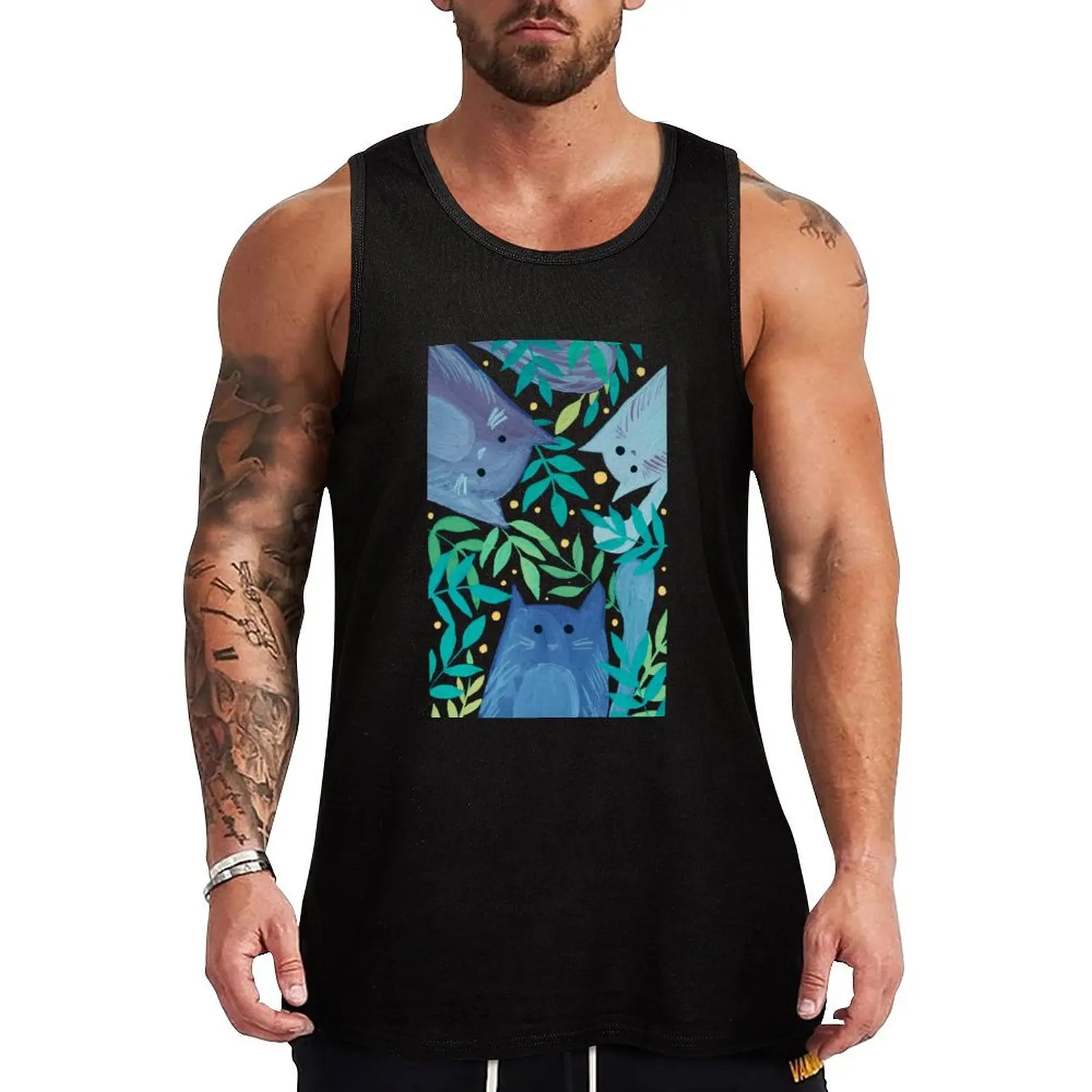 Cats and branches - blue Tank Top summer clothes man 2025 sleeveless tshirts for men Muscle fit
Cats and branches - blue Tank Top summer clothes man 2025 sleeveless tshirts for men Muscle fit