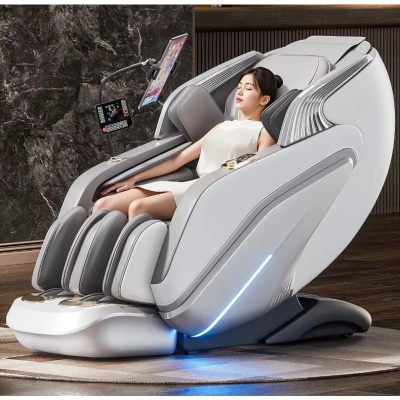 Space Saving Zero Gravity Massage Chair Full Body Airbags Compression Shiatsu Massager With Built-in Bluetooth Speakers
Space Saving Zero Gravity Massage Chair Full Body Airbags Compression Shiatsu Massager With Built-in Bluetooth Speakers