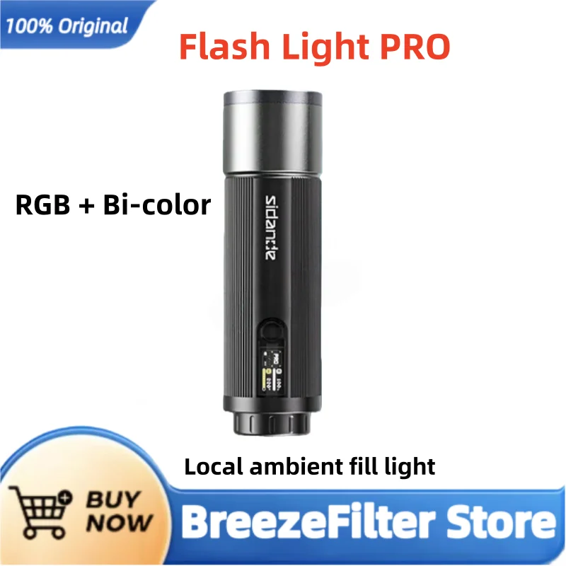 SIDANDE 12W 3500-7000k RGB light Built-in 9000mAh battery Endurance 150 minutes Full-power output flashlight pro
SIDANDE 12W 3500-7000k RGB light Built-in 9000mAh battery Endurance 150 minutes Full-power output flashlight pro
