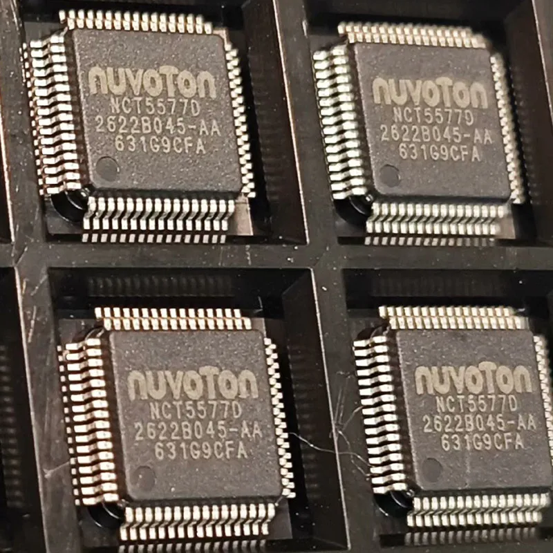 5 шт./партия, 100% оригинал: NCT5577 NCT5577D, стандартная материнская плата, IC-чипы
5 шт./партия, 100% оригинал: NCT5577 NCT5577D, стандартная материнская плата, IC-чипы