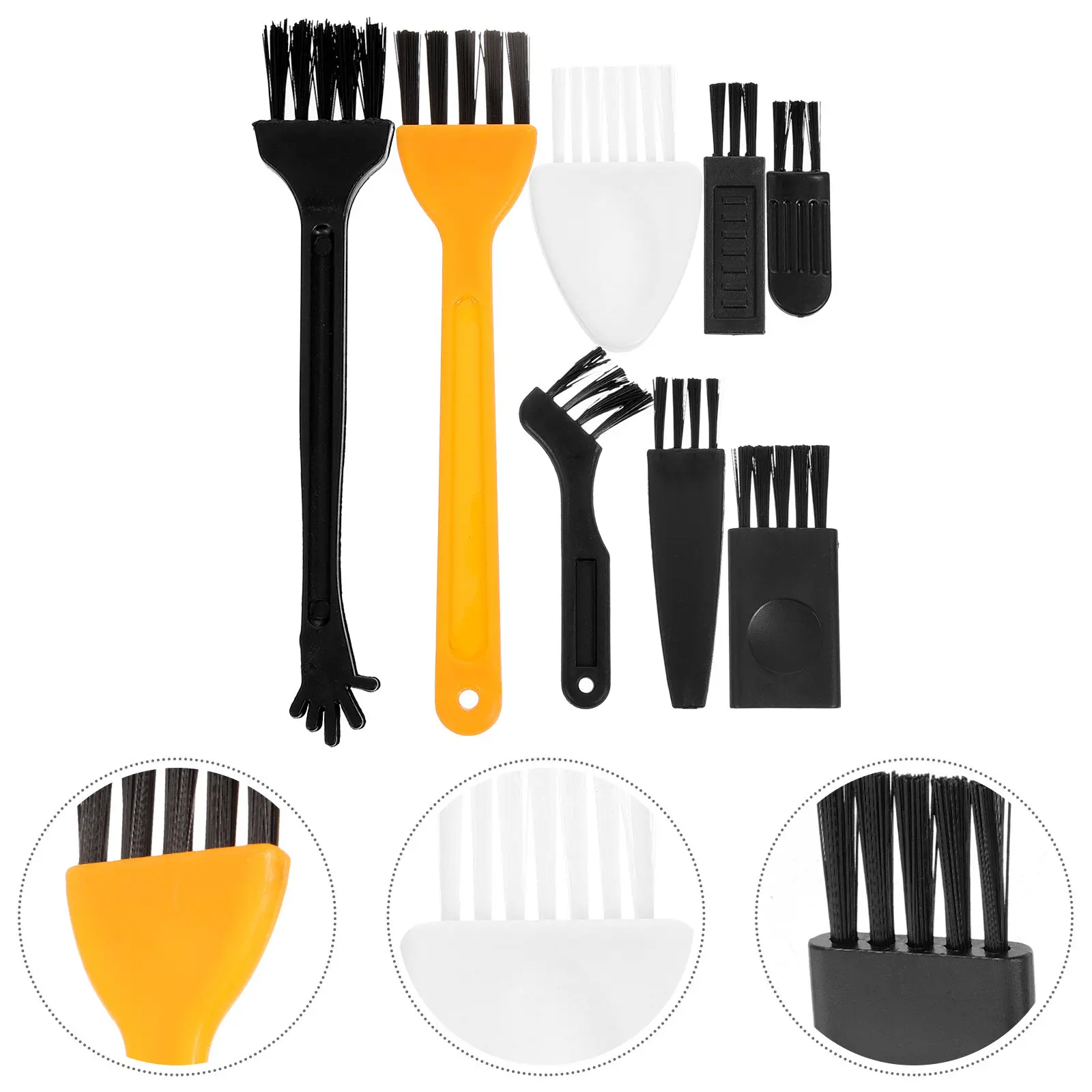 48Pcs Mini Cleaning Brush Set Multipurpose Gap Cleaning Brushes for Keyboard Pc Fan Car Dashboard Shaver Trimmer Clipper
48Pcs Mini Cleaning Brush Set Multipurpose Gap Cleaning Brushes for Keyboard Pc Fan Car Dashboard Shaver Trimmer Clipper