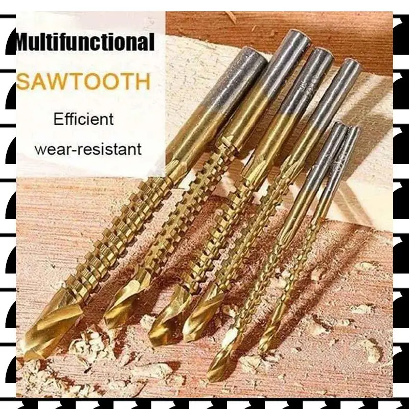 A44U 12Pcs Cobalt Drill Bit Set Hole Saw Grooving Set Woodworking Sawtooth Drill Slotted Drill
A44U 12Pcs Cobalt Drill Bit Set Hole Saw Grooving Set Woodworking Sawtooth Drill Slotted Drill
