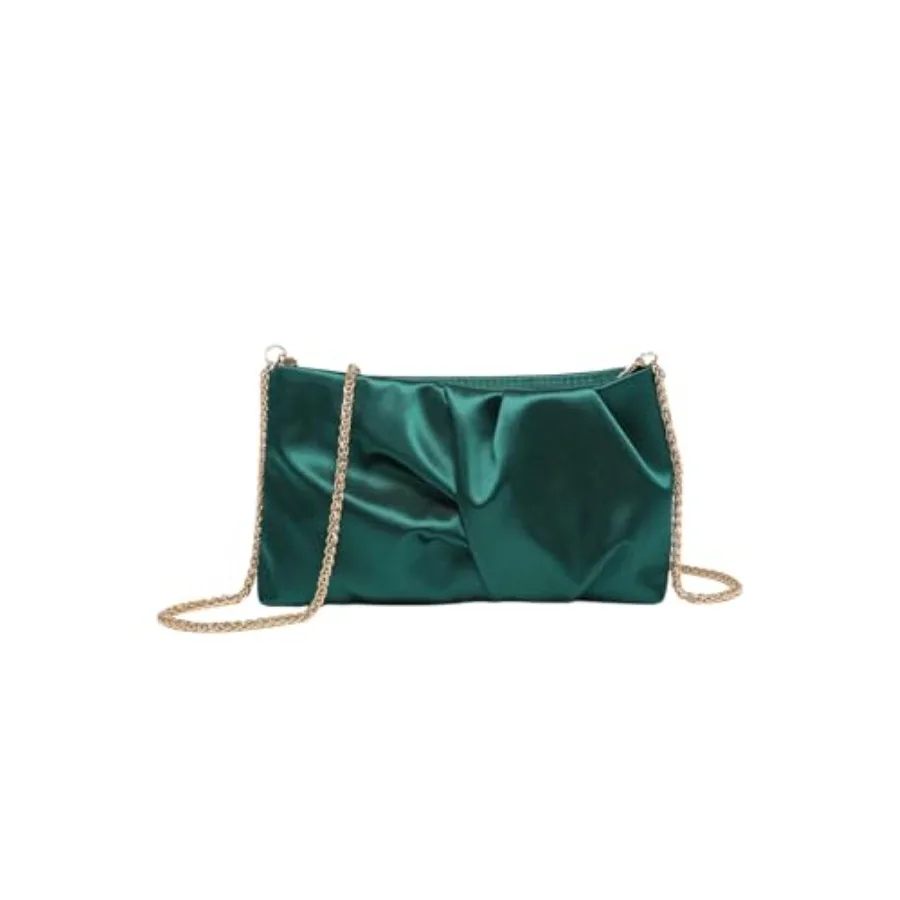 GORGLITTER Women's Evening Bag Birthday Wedding Party Prom Handbag Small Dressy Formal Purse Pleated Satin Clutch
GORGLITTER Women's Evening Bag Birthday Wedding Party Prom Handbag Small Dressy Formal Purse Pleated Satin Clutch