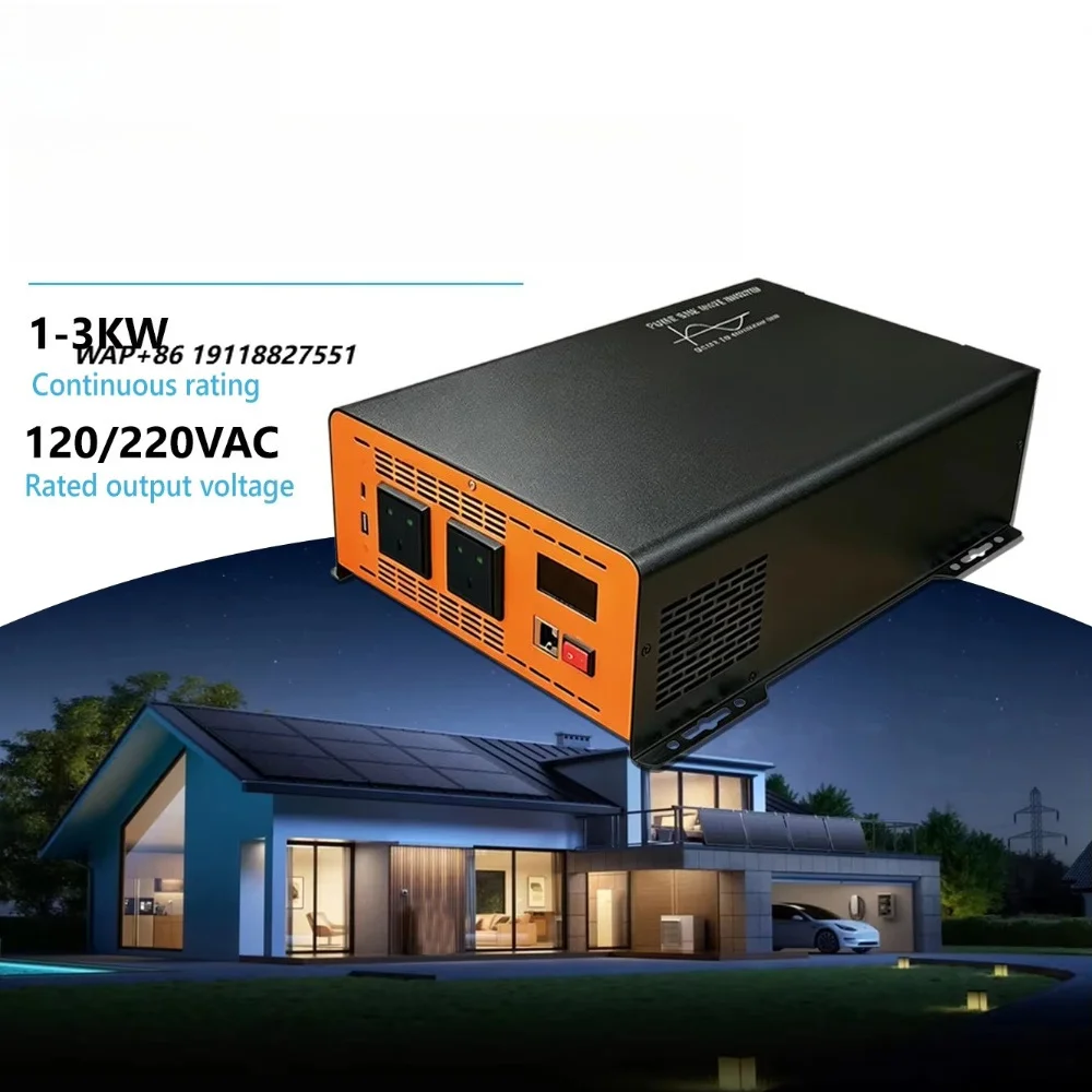 Customizable Dual/Single Single-phase RV Solar Inverter 1KW-3KW AC/DC Power Supply for Air Conditioning Appliances
Customizable Dual/Single Single-phase RV Solar Inverter 1KW-3KW AC/DC Power Supply for Air Conditioning Appliances