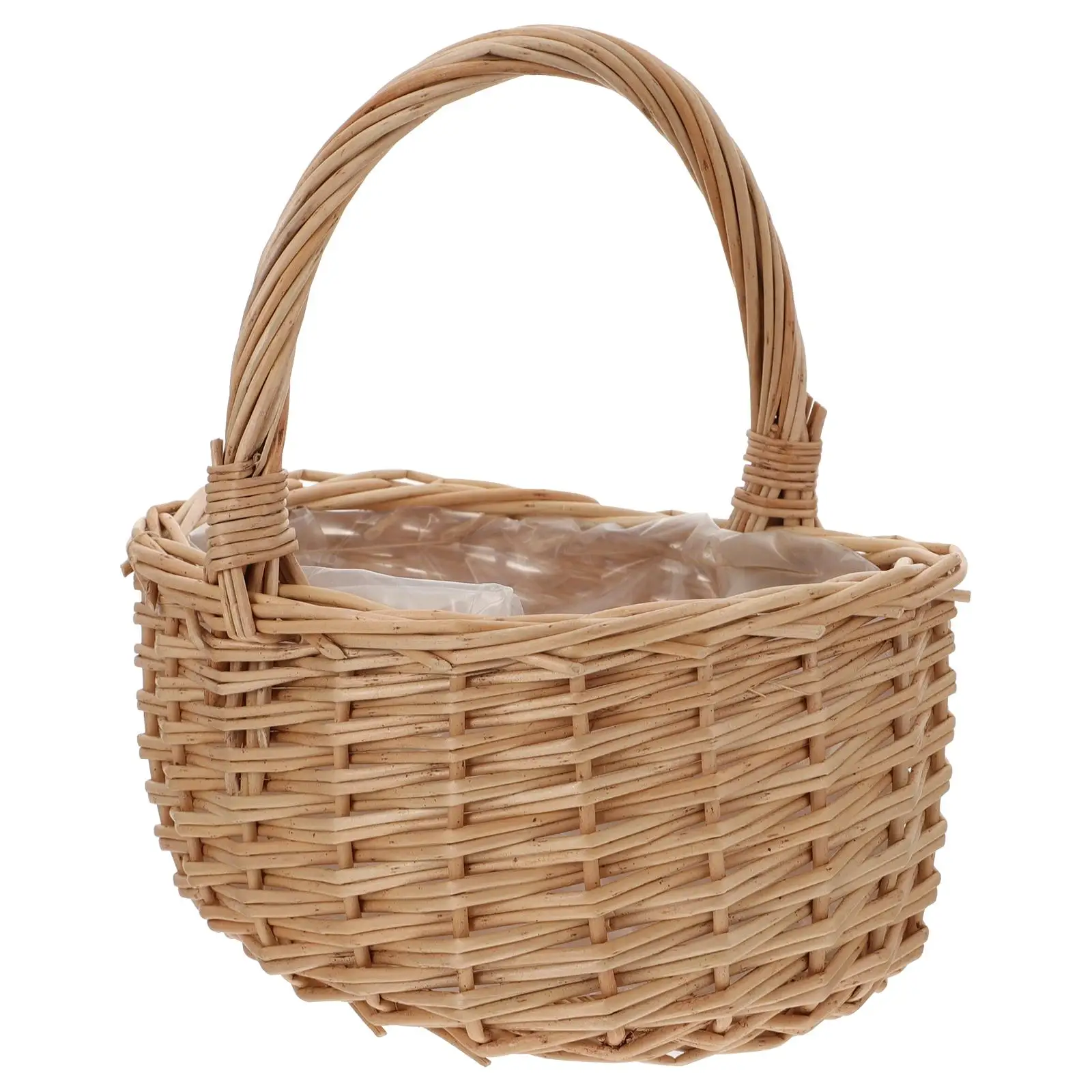 Storage Basket Floral Containers Flower Picnic Fruit Holding Wedding Eggs Rattan Decor Bride Hand-woven
Storage Basket Floral Containers Flower Picnic Fruit Holding Wedding Eggs Rattan Decor Bride Hand-woven