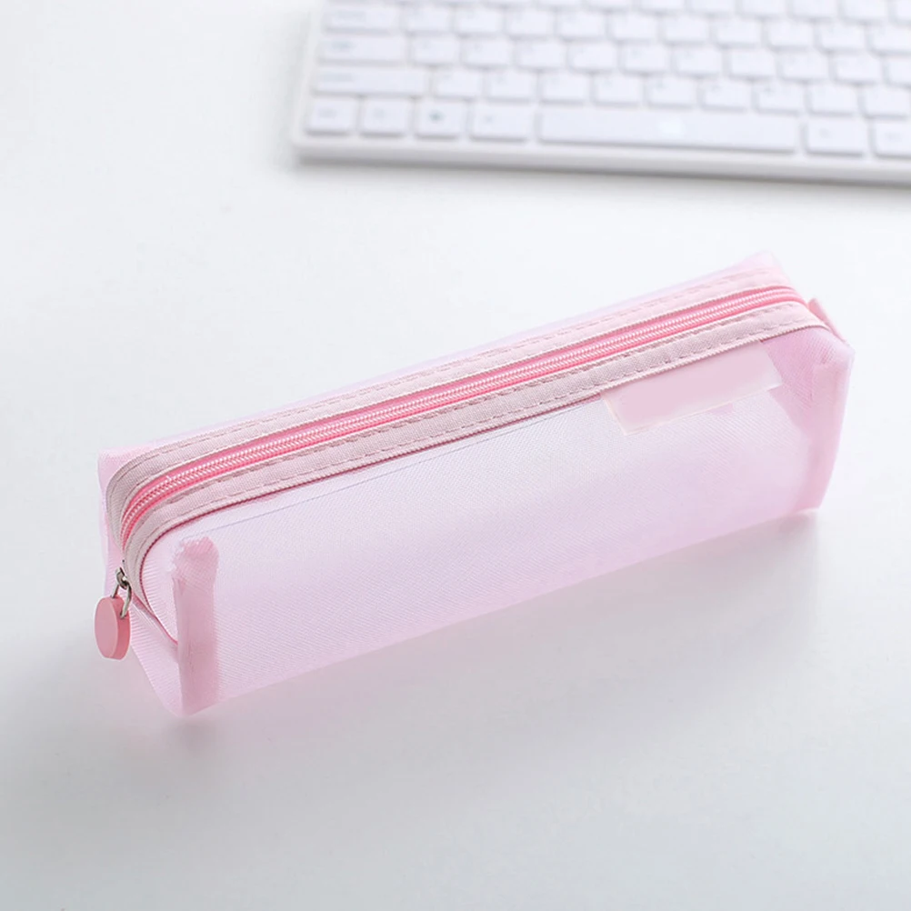 Pencil Case Bag Students Stationery Organizer Transparent Mesh Pen Holder Container Lightweight Portable Storage Solution School
Pencil Case Bag Students Stationery Organizer Transparent Mesh Pen Holder Container Lightweight Portable Storage Solution School