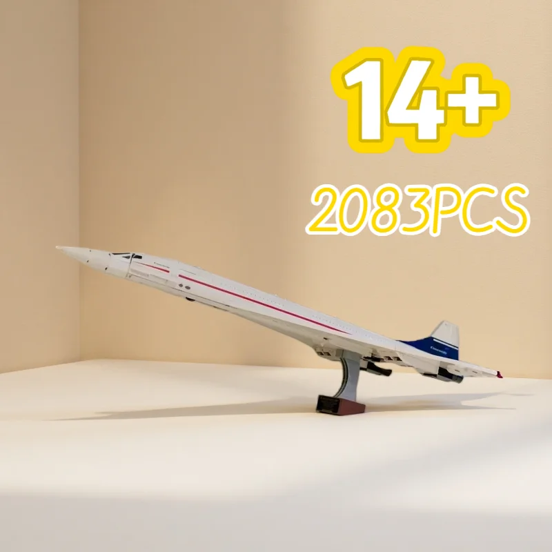 Новый конструктор 2083 детали: Известный сверхзвуковой коммерческий самолет Concorde Airbus 10318 – Набор для сборки для детей и взрослых, подарки на день рождения
Новый конструктор 2083 детали: Известный сверхзвуковой коммерческий самолет Concorde Airbus 10318 – Набор для сборки для детей и взрослых, подарки на день рождения