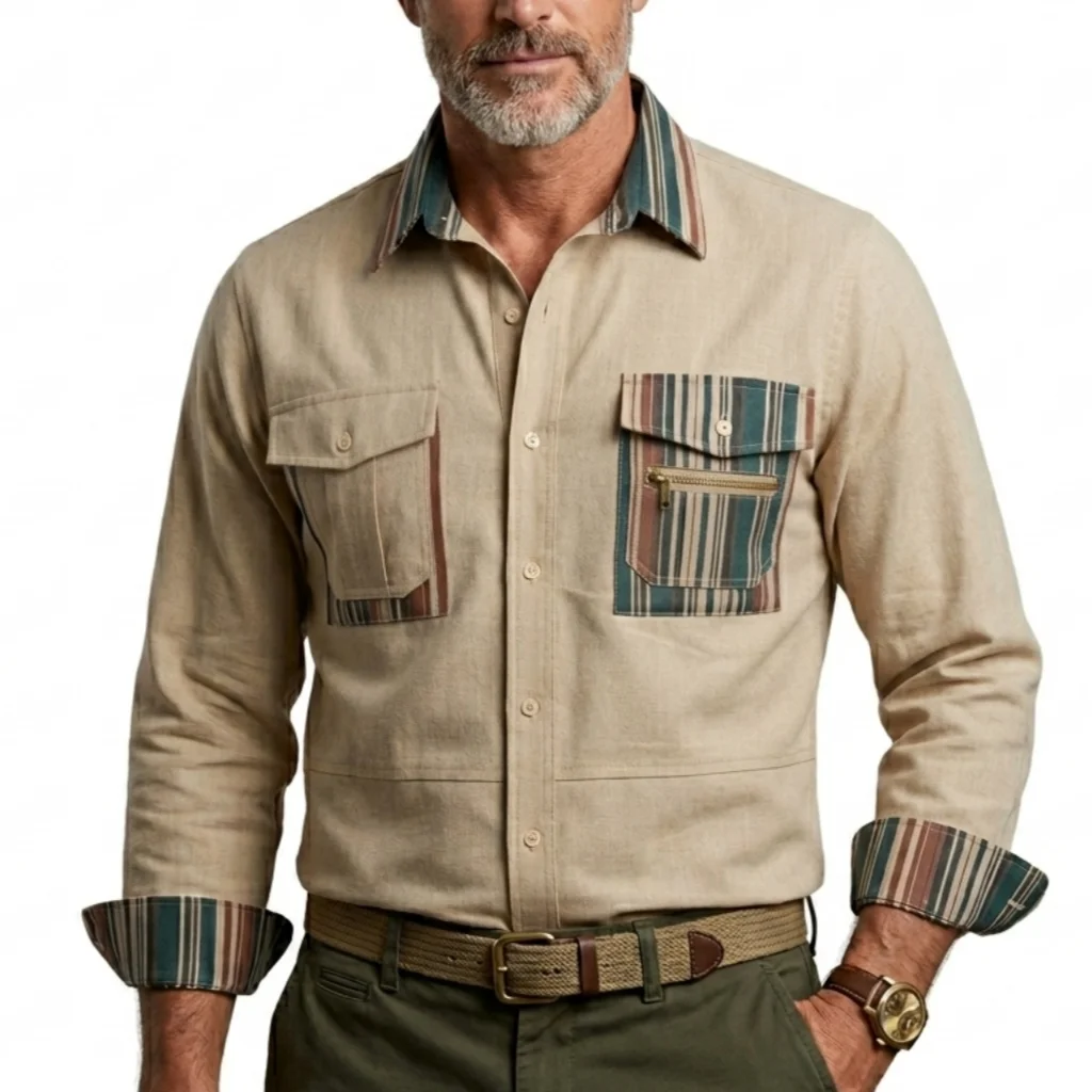 Spring Summer Men's Color Block Casual Shirts Long Sleeve Cotton Suit Shirt Male Fashion Patchwork Business Dress Tops Menswear
Spring Summer Men's Color Block Casual Shirts Long Sleeve Cotton Suit Shirt Male Fashion Patchwork Business Dress Tops Menswear