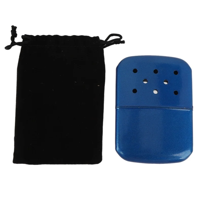 12-часовая перезаправляемая грелка для рук, портативная, алюминиевая, долговечная, с легким заполнением, быстрым нагревом, для кемпинга и рыбалки
12-часовая перезаправляемая грелка для рук, портативная, алюминиевая, долговечная, с легким заполнением, быстрым нагревом, для кемпинга и рыбалки