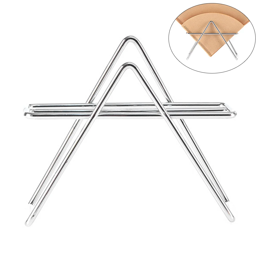 Metal Coffee Filter Holder Filter Paper Dispenser Rack Square Cone-shaped Papers Base (Triangle) filter paper holder
Metal Coffee Filter Holder Filter Paper Dispenser Rack Square Cone-shaped Papers Base (Triangle) filter paper holder