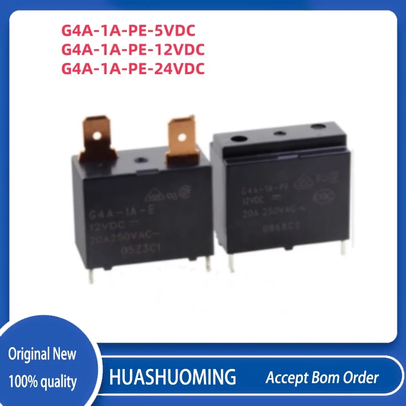 НОВЫЙ 5 шт./ложка G4A-1A-PE G4A-1A-PE-5VDC G4A-1A-PE-12VDC G4A-1A-PE-24VDC PE 5 В 12 В 24 В 20 А 4-контактный
НОВЫЙ 5 шт./ложка G4A-1A-PE G4A-1A-PE-5VDC G4A-1A-PE-12VDC G4A-1A-PE-24VDC PE 5 В 12 В 24 В 20 А 4-контактный