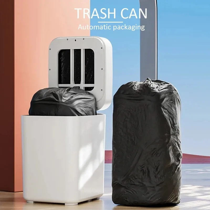 Automatic Self Changing Trash Can Self Sealing Self Bagging Motion Sensor Garbage Can Automatic Bagging Induction Wastebasket
Automatic Self Changing Trash Can Self Sealing Self Bagging Motion Sensor Garbage Can Automatic Bagging Induction Wastebasket
