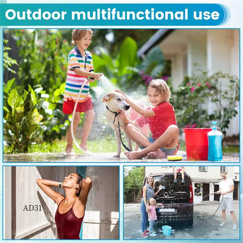 New-Simple Shower For Construction Site Dormitory Outdoor Camping Shower Pump Shower Set Camping Portable Shower 6000 Capacity
New-Simple Shower For Construction Site Dormitory Outdoor Camping Shower Pump Shower Set Camping Portable Shower 6000 Capacity
