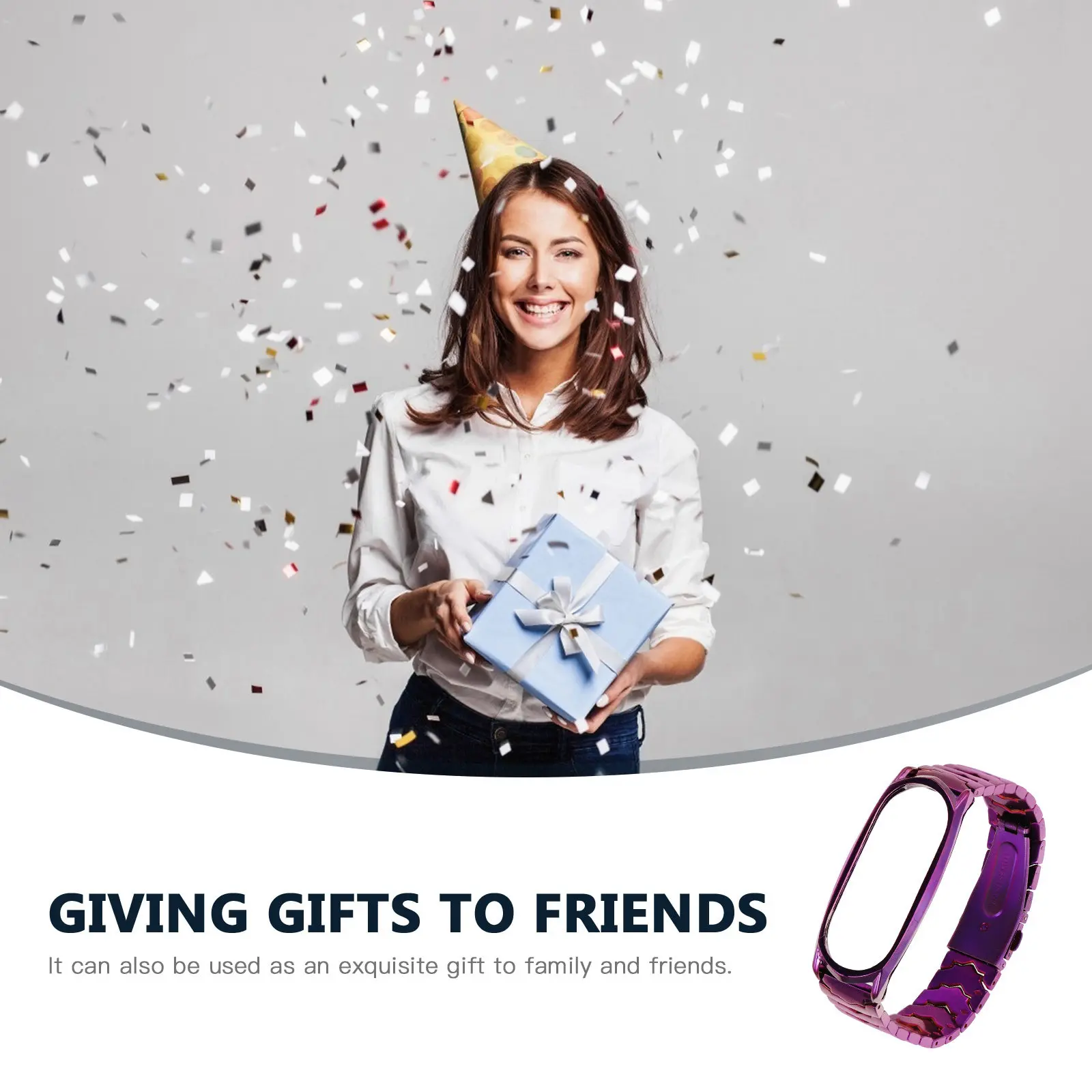 Металлический браслет с двойной застежкой, сменный ремешок для фитнес-браслетов 5, 4, 3, аксессуары для мужских фитнес-браслетов
Металлический браслет с двойной застежкой, сменный ремешок для фитнес-браслетов 5, 4, 3, аксессуары для мужских фитнес-браслетов