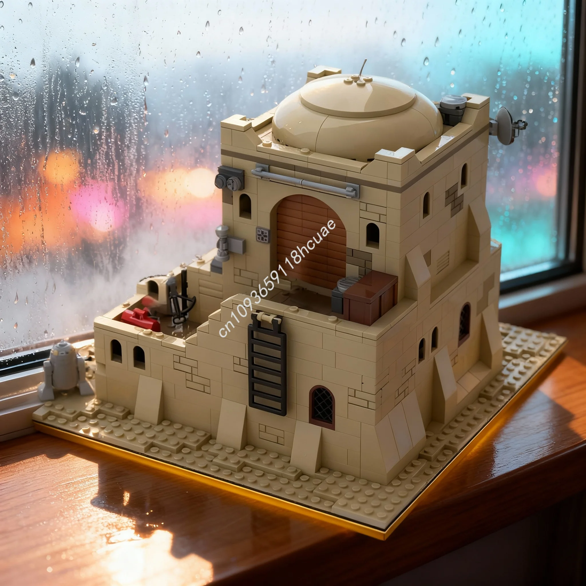 962pcs MOC SW Tatooine Mos Eisley Desert Star Battle Model Toy Building Blocks DIY Creative Idea Christmas Gifts Kids Birthday
962pcs MOC SW Tatooine Mos Eisley Desert Star Battle Model Toy Building Blocks DIY Creative Idea Christmas Gifts Kids Birthday