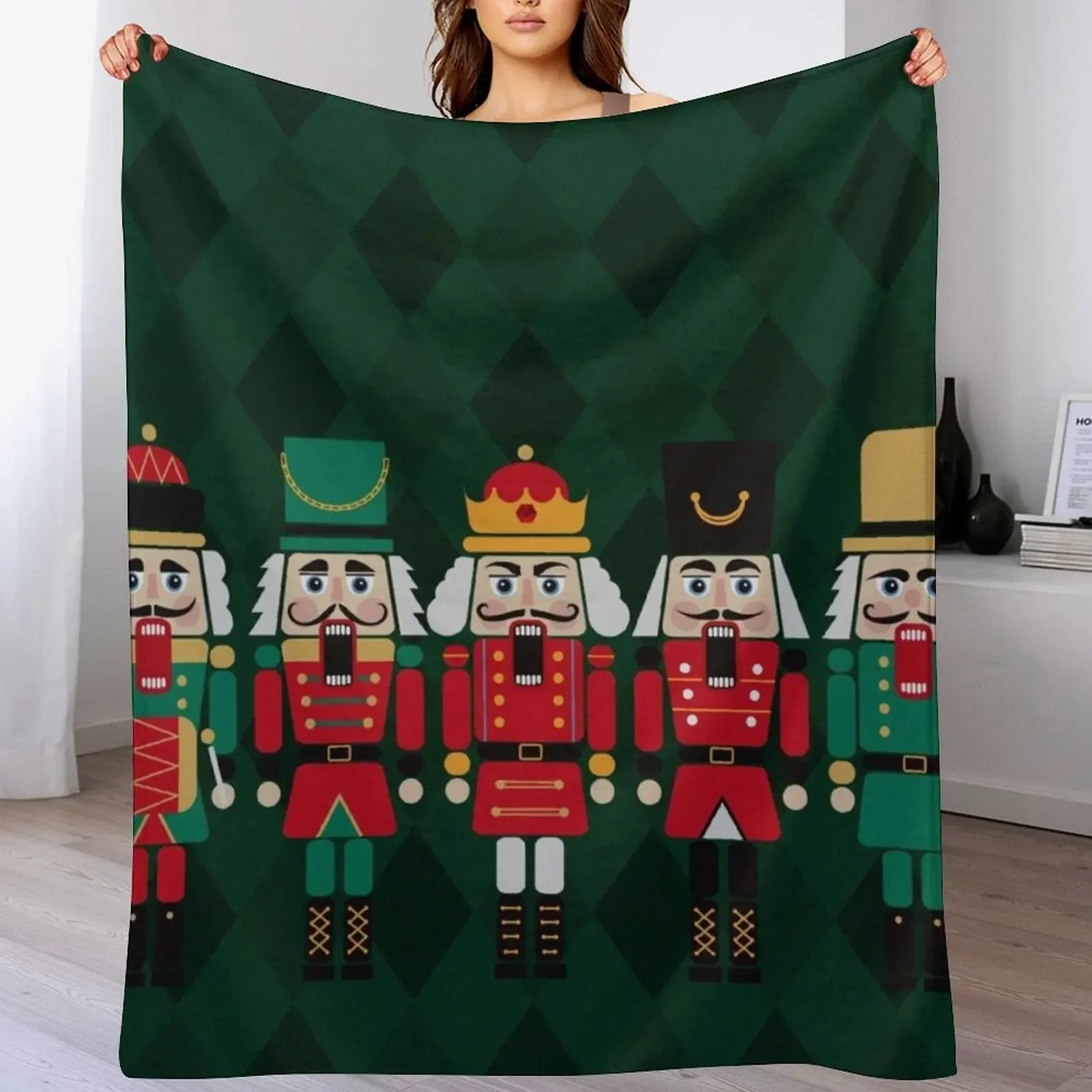 The Nutcrackers Throw Blanket Stylish Couch Blanket for Home Living Room
The Nutcrackers Throw Blanket Stylish Couch Blanket for Home Living Room