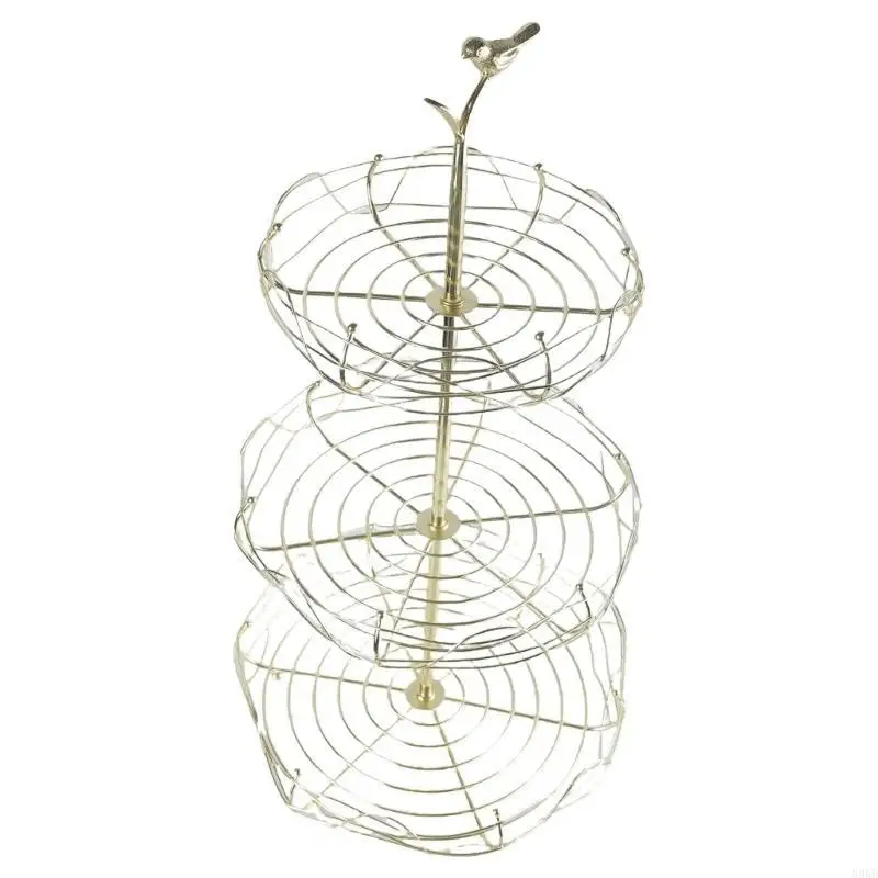 896B Iron Fruit Basket Multilayer Fruit Plate Kitchen Fruit Stand Vegetable Basket
896B Iron Fruit Basket Multilayer Fruit Plate Kitchen Fruit Stand Vegetable Basket