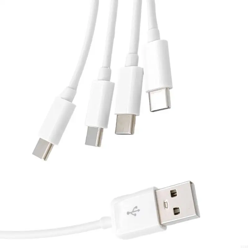 85WD 50cm Long USB to USB C Splitter Cable 4 in 1 Type C Charging Cord Wire for Phone
85WD 50cm Long USB to USB C Splitter Cable 4 in 1 Type C Charging Cord Wire for Phone