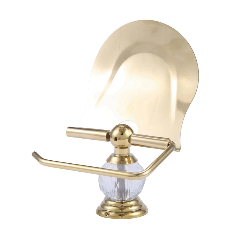 Hot 2X Luxury Zirconium Gold Solid Brass Toilet Paper Holder Polished Towel Bar Artificial Crystal Round Base
Hot 2X Luxury Zirconium Gold Solid Brass Toilet Paper Holder Polished Towel Bar Artificial Crystal Round Base