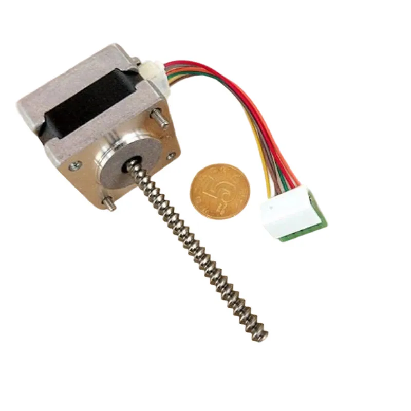 2-Phase 6-Wire Stepper Motor with Dual Ball Bearings, 1.8° Step Angle, 35MM Size for 3D Printers, CNC, Robotics & Automation
2-Phase 6-Wire Stepper Motor with Dual Ball Bearings, 1.8° Step Angle, 35MM Size for 3D Printers, CNC, Robotics & Automation