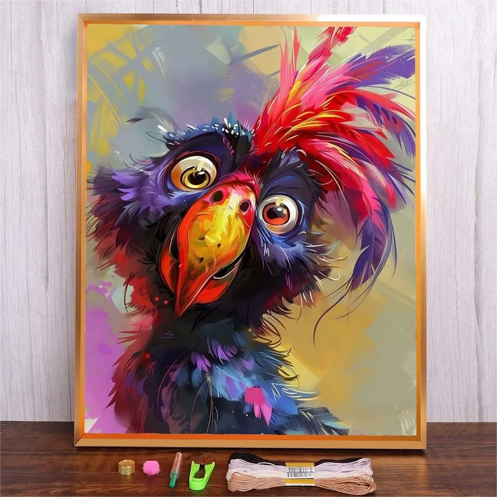 Full Cross Stitch Kit 11CT/14CT Fabric Canvas DMC Threads Sewing Pattern Embroidery Set Cartoon Handicraft For Kids Bedroom Wall
Full Cross Stitch Kit 11CT/14CT Fabric Canvas DMC Threads Sewing Pattern Embroidery Set Cartoon Handicraft For Kids Bedroom Wall
